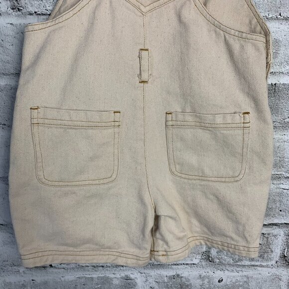Vintage Weebok Denim Basics Kids Jean Carpenter Shortalls Bib Overalls Size 4T - Picture 7 of 11